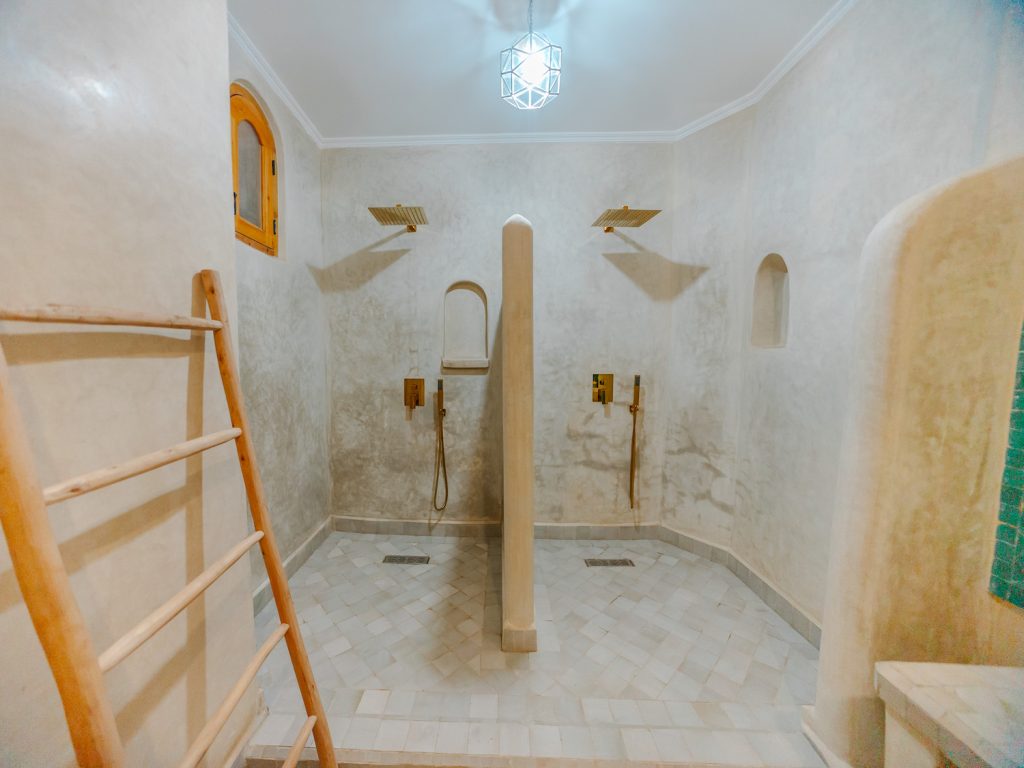 Salle de bains dans Riad Ayour Maroc